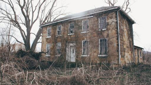 a creepy old abandoned house near the "welcome to piketon" sign on the edge of scioto county. i found syringes in her the last time i visited.