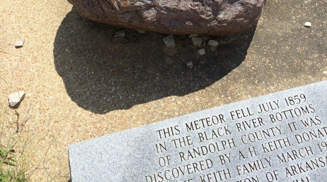 A space rock! Got to love small town america