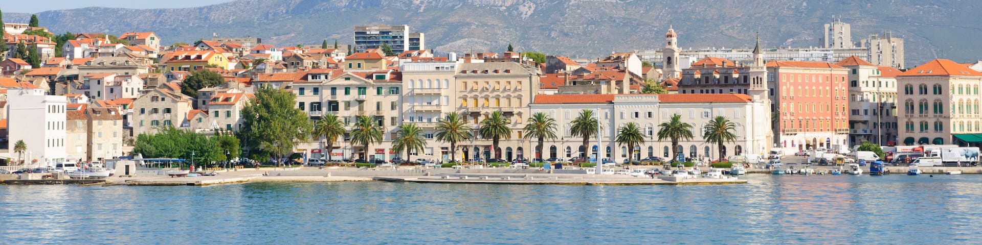 Cityscape of Split in Croatia
