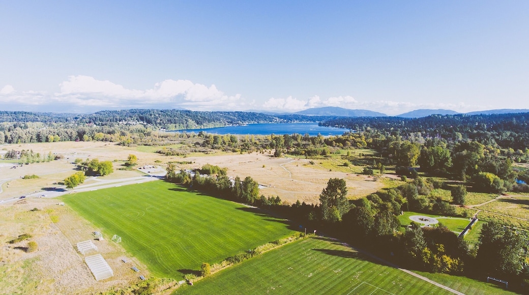 Toward the south overlooking Lake Sammamish.