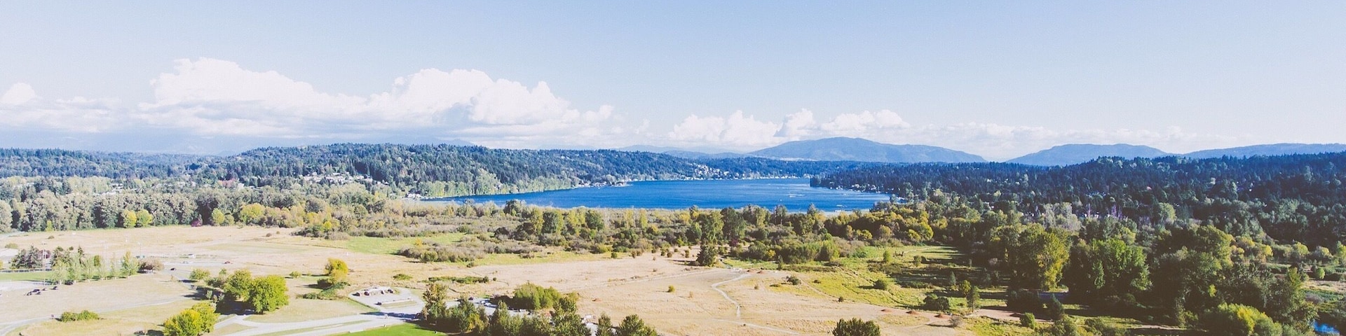 Toward the south overlooking Lake Sammamish.