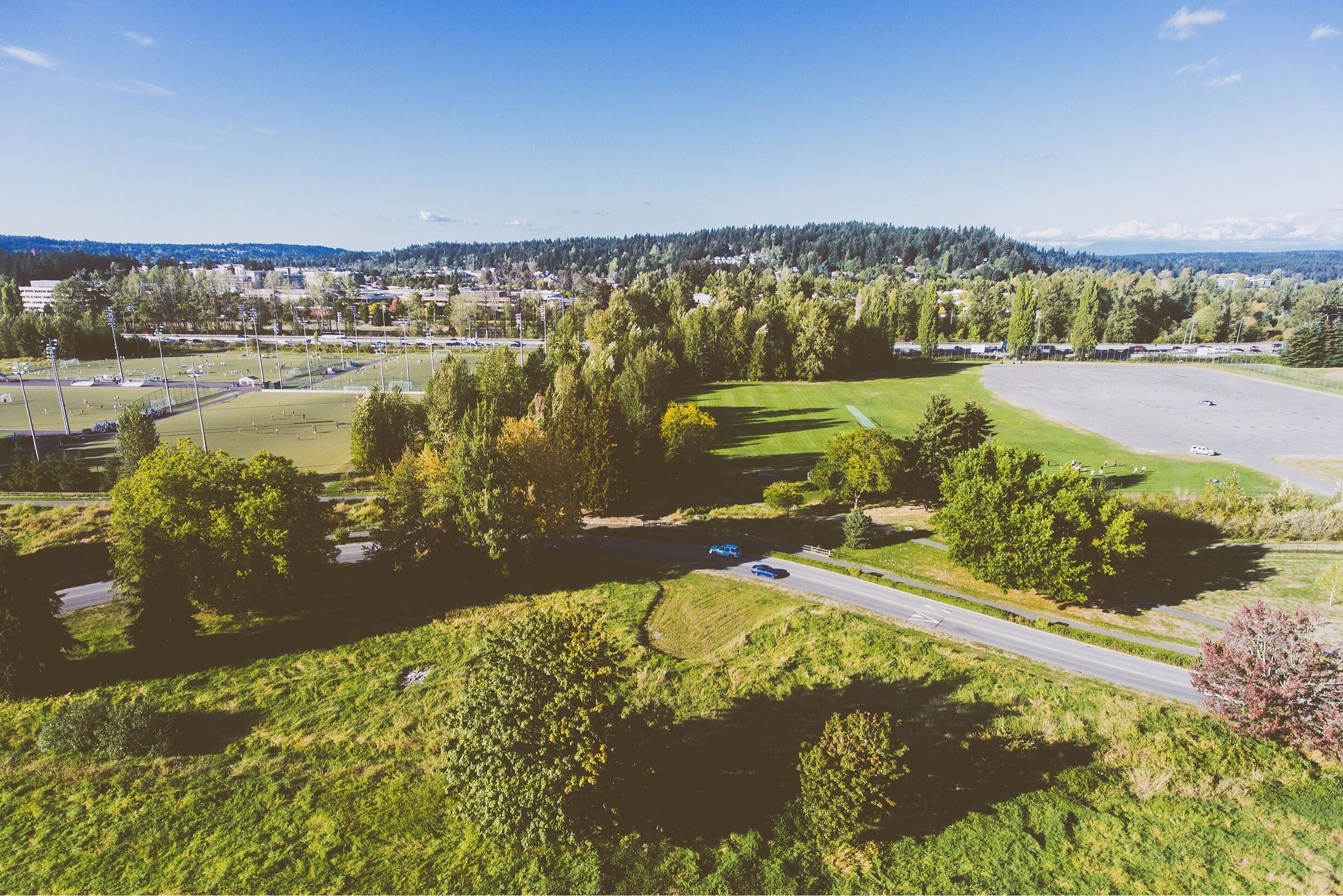 A view toward the North