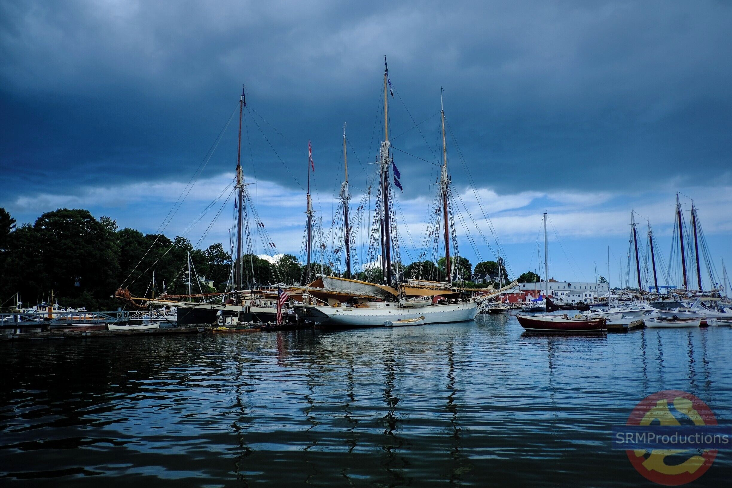 Vintage sailing vessles