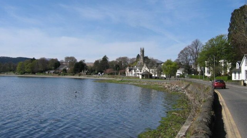 Rhu village on the Gareloch.