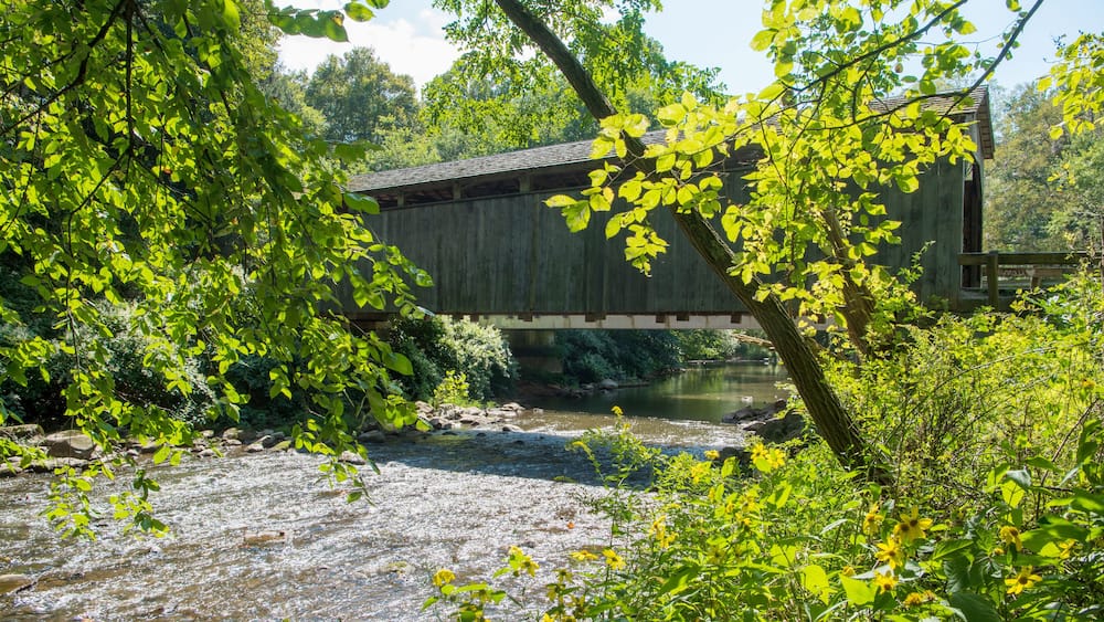 Teegarden-Centennial Covered Bridge in Columbiana County, Ohio