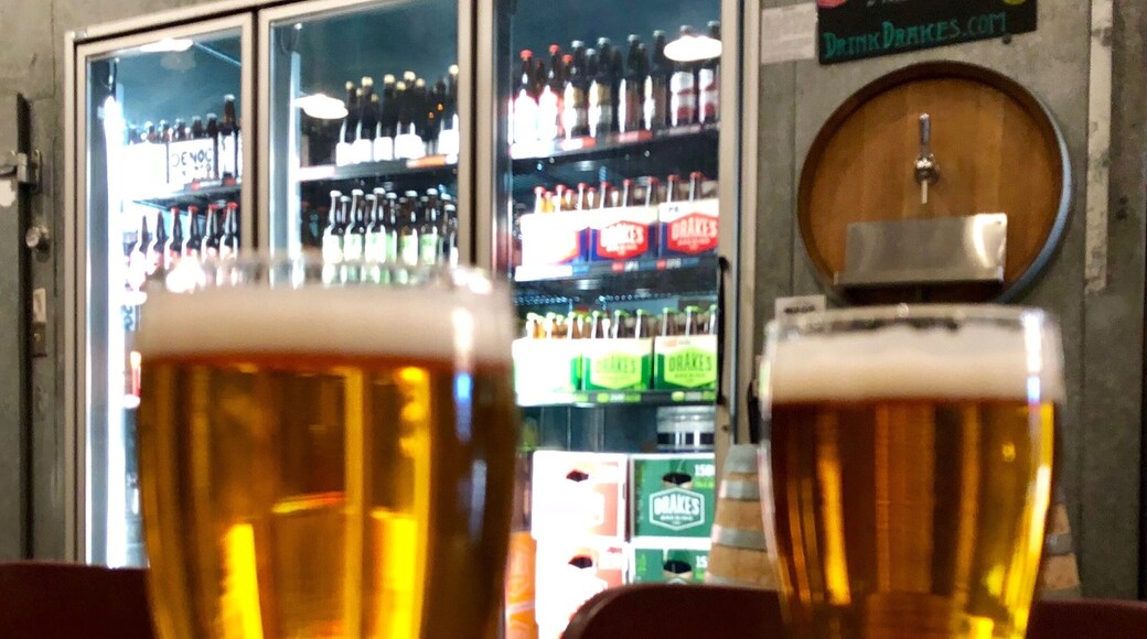 Lots of choices at this local brewery. Today’s warm weather called for a couple of ice cold IPAs.