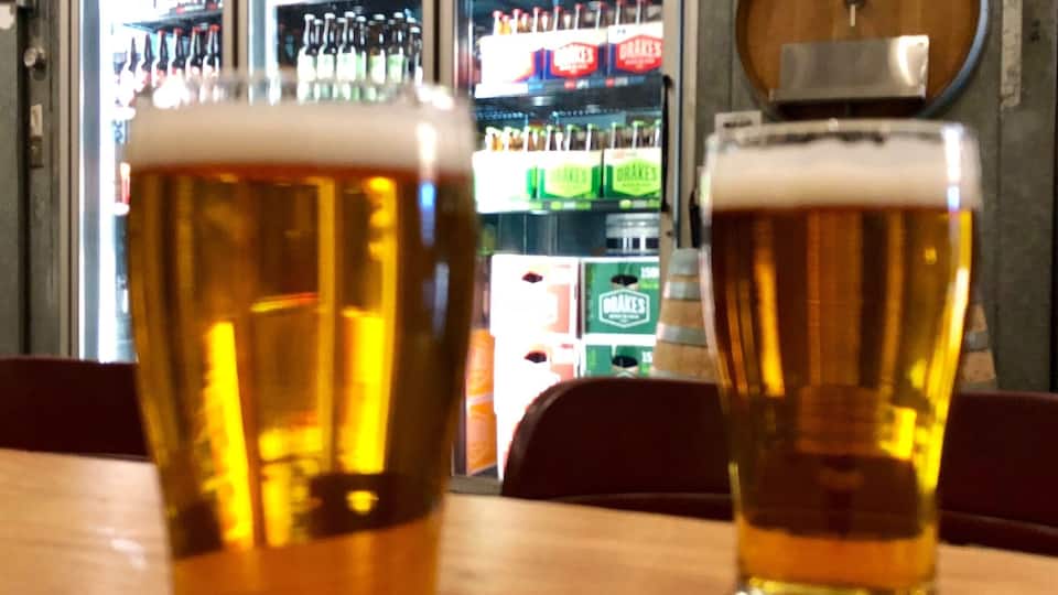 Lots of choices at this local brewery. Today’s warm weather called for a couple of ice cold IPAs.