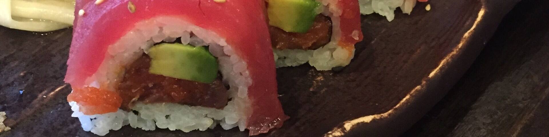 Hawaiian Roll at Rock and Roll Japanese restaurant . Awesome experience.