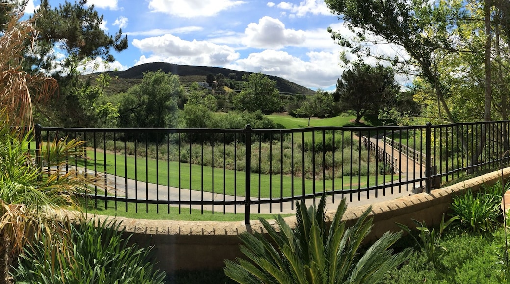 Golf course view panoramic San Marcos California