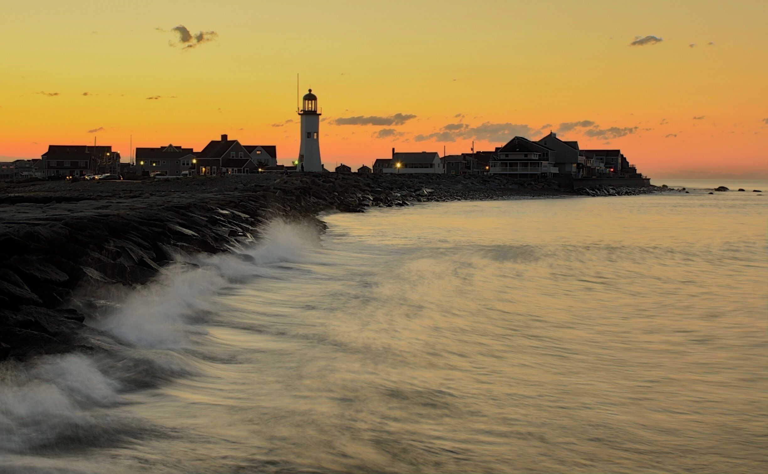 Sunset at Old Scituate Light

#BvSWater