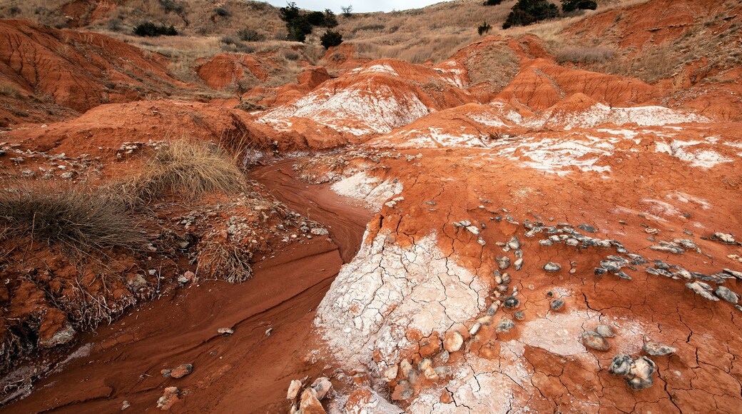 Gloss mountains national park or glass mountains, Oklahoma