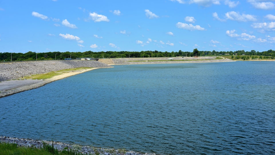 Lake Shelbyville, Illinois lake & dam