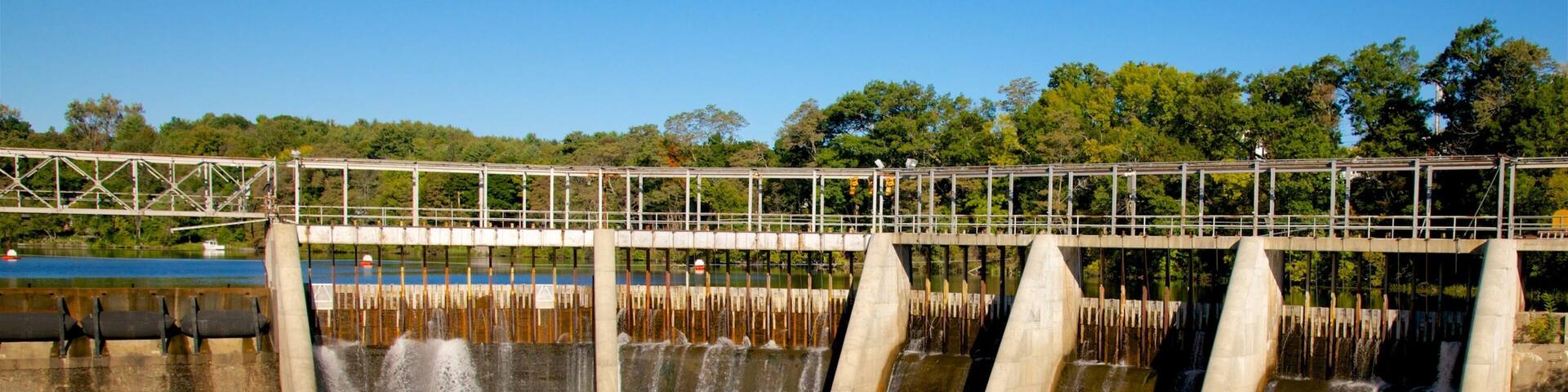 Skowhegan showing a river or creek