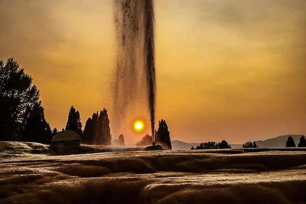 #sodaspringgeyser #sunsetlove