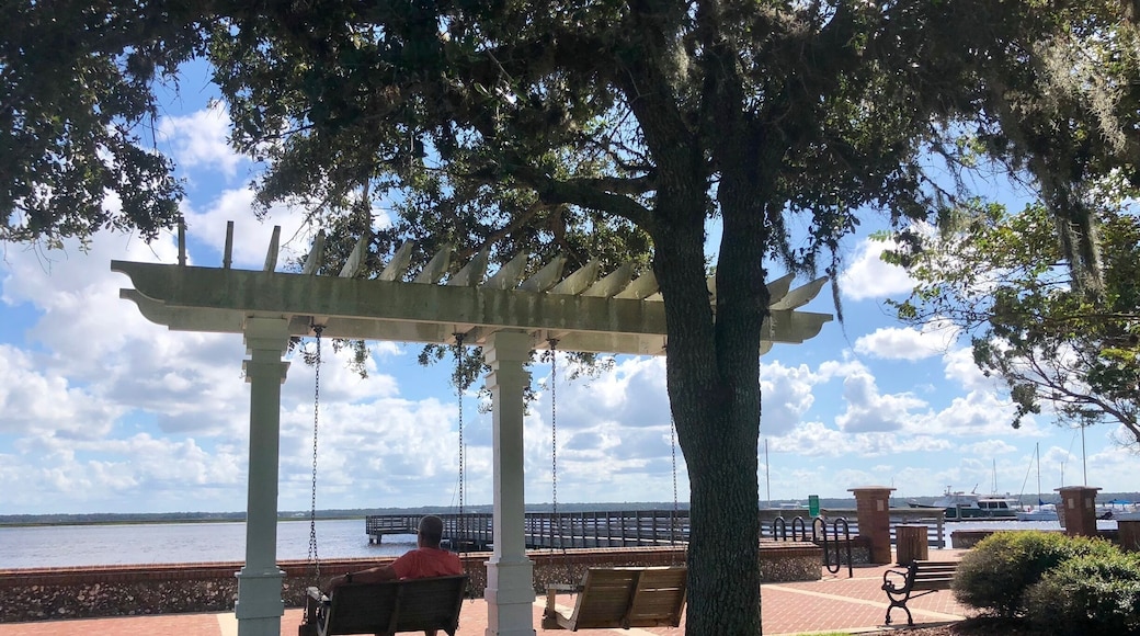 A lovely place to sit and watch the world go by.