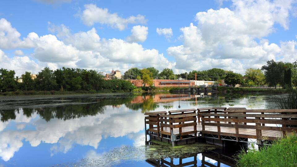 Fishing Dock in Wisconsin