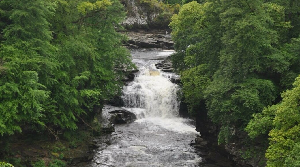 Corra Linn waterfall