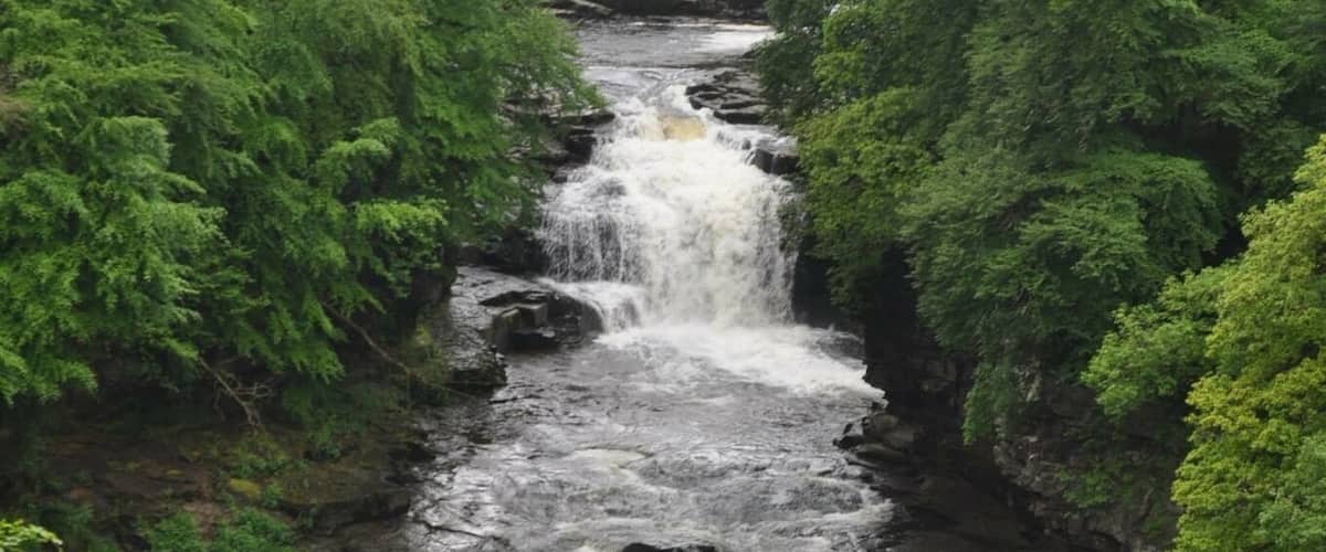 Corra Linn waterfall