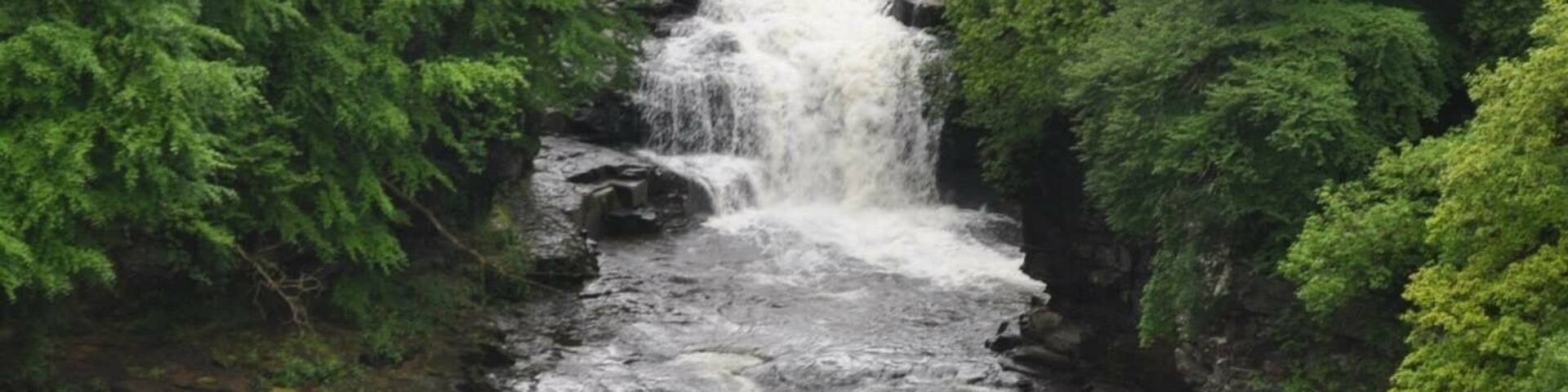 Corra Linn waterfall