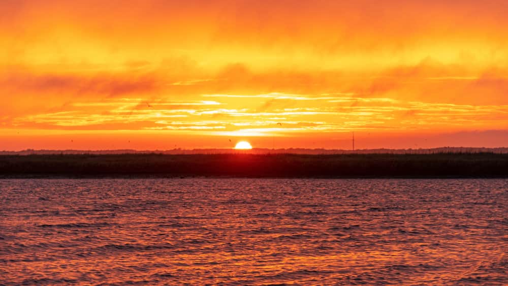 Sunrise on the Rappahannock River