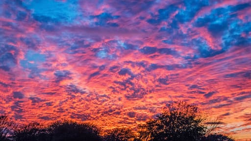 sunset, Round Rock, Texas, public park