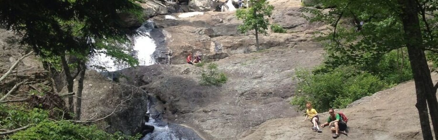 Cunningham Falls in the Catoctin Mountains near Camp David.