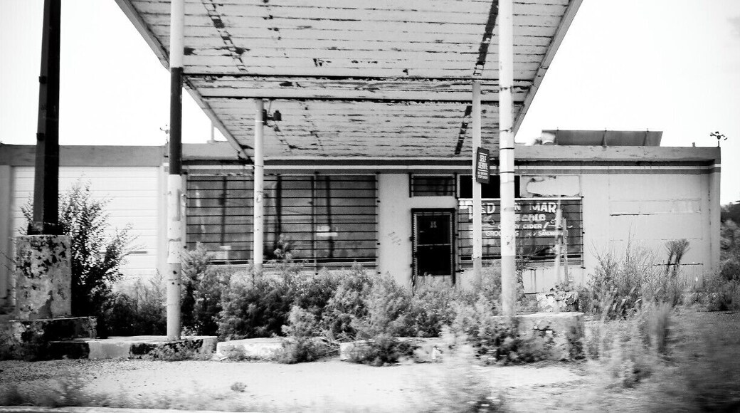 Mini Takes the States 2014 Road Rally Albuquerque to Lubbock Leg:
Along the Rally route there were countless abandoned gas stations and buildings. You could just see subtle suggestions of history and imagine the F'd up stories these places could tell.
It also felt kinda like a Steven King Movie Set... or as if Dennis Hopper was going to pull up next to you on his chopper and ask for a light..... Yeah Man. just like that.
#MTTS14 #minitakesthestates