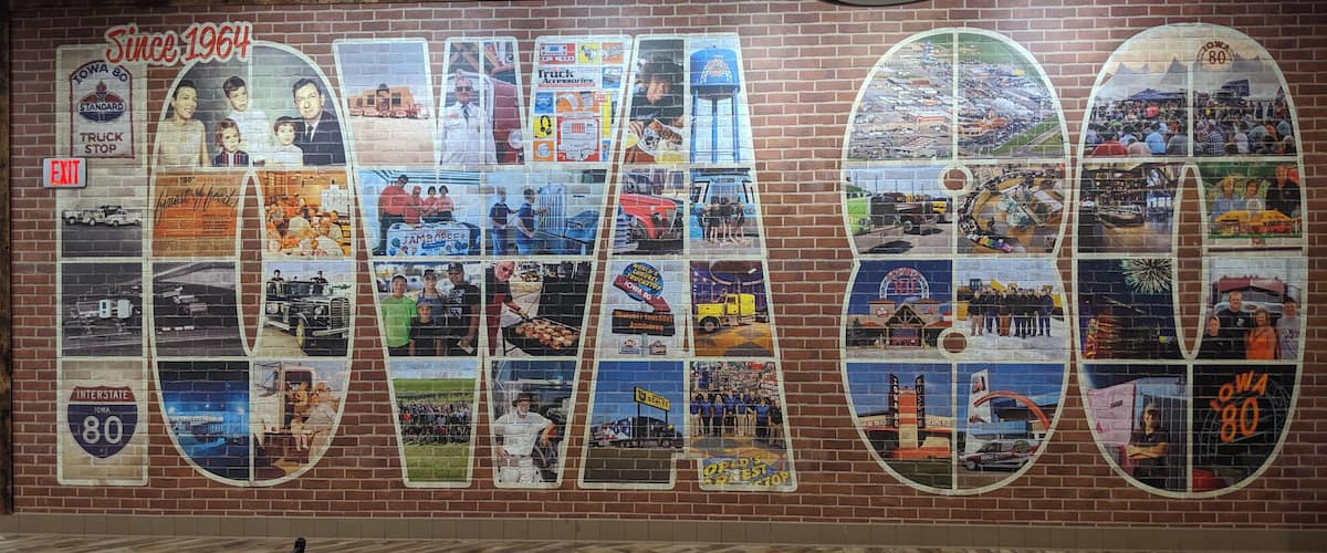 It's like a mall for truckers!
This place was huge! Everything a trucker could want plus a dentist, chiropractor, and movie theater. Lots of free parking as well. #iowa #localsecrets #truckstop