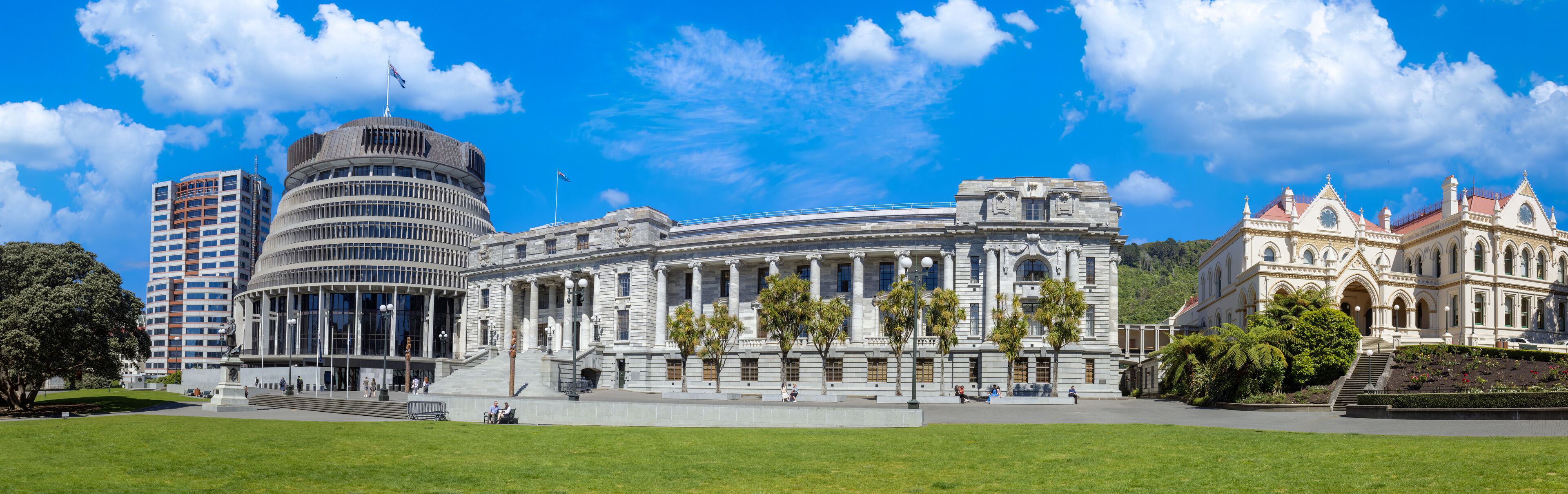 Wellington, New Zealand Parliament Buildings