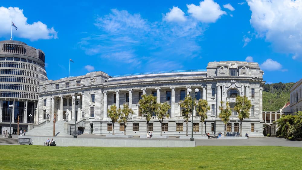 Wellington, New Zealand Parliament Buildings