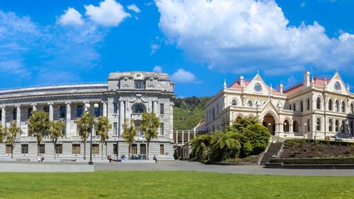 Wellington, New Zealand Parliament Buildings