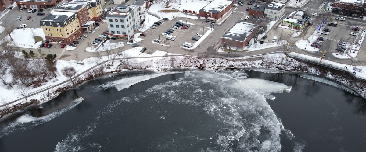 Ice Disk, Westbrook, Maine