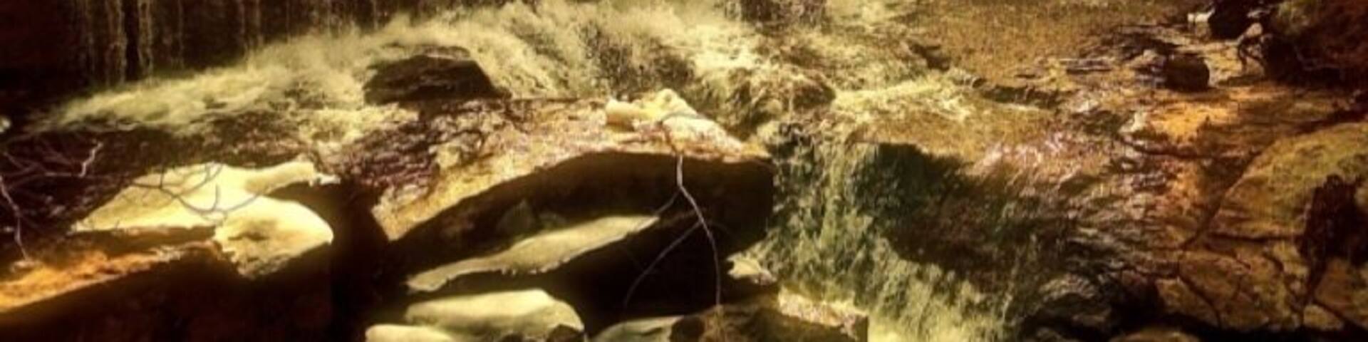 The Falls at the Old Mill in February