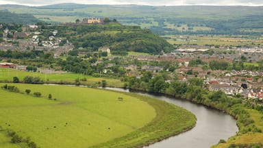Stirling which includes a river or creek, landscape views and a small town or village