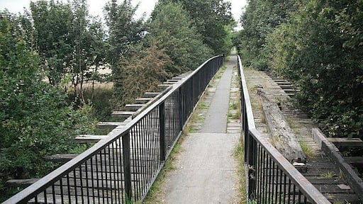 Bridge, Polmaise mineral line, near Fallin
