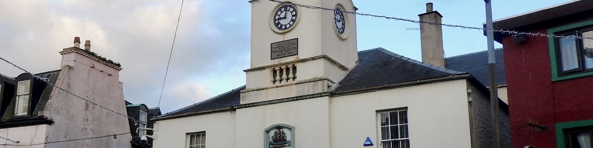 Stranraer's historic Old Town Hall, built in 1776, is the home of Stranraer Museum.
#OnTheRoad