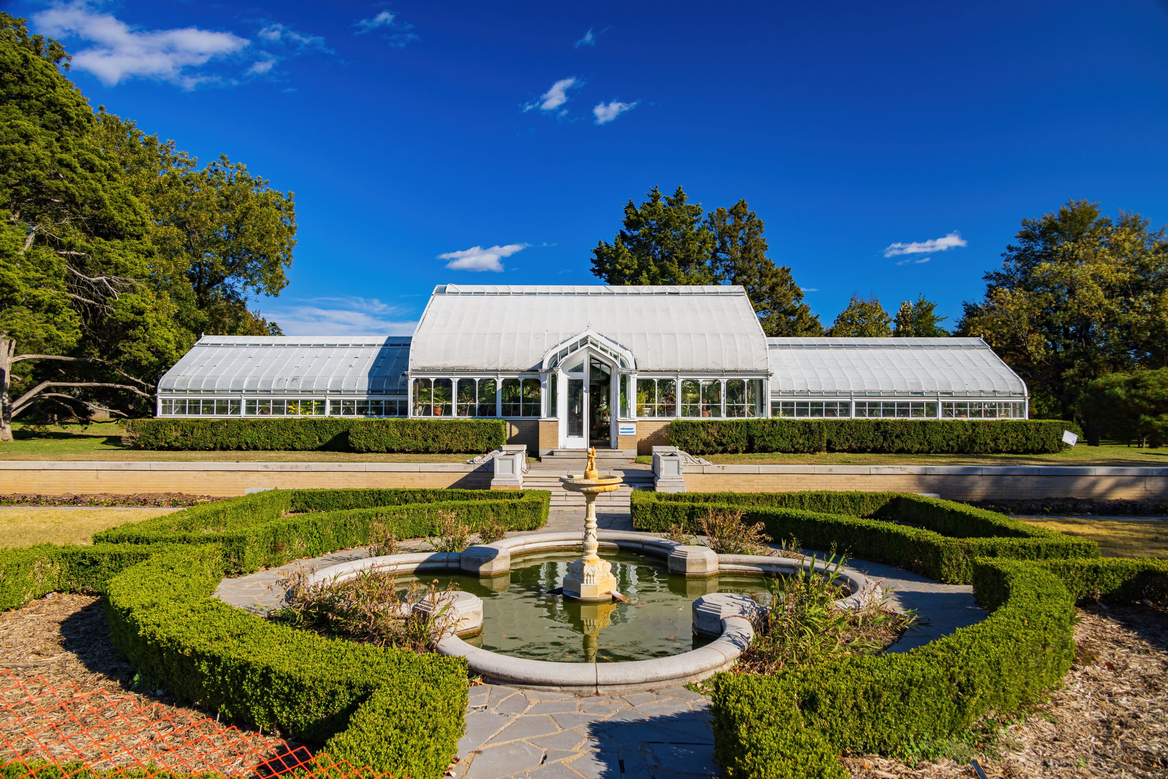 Exterior view of the Conservatory at Woodward Park