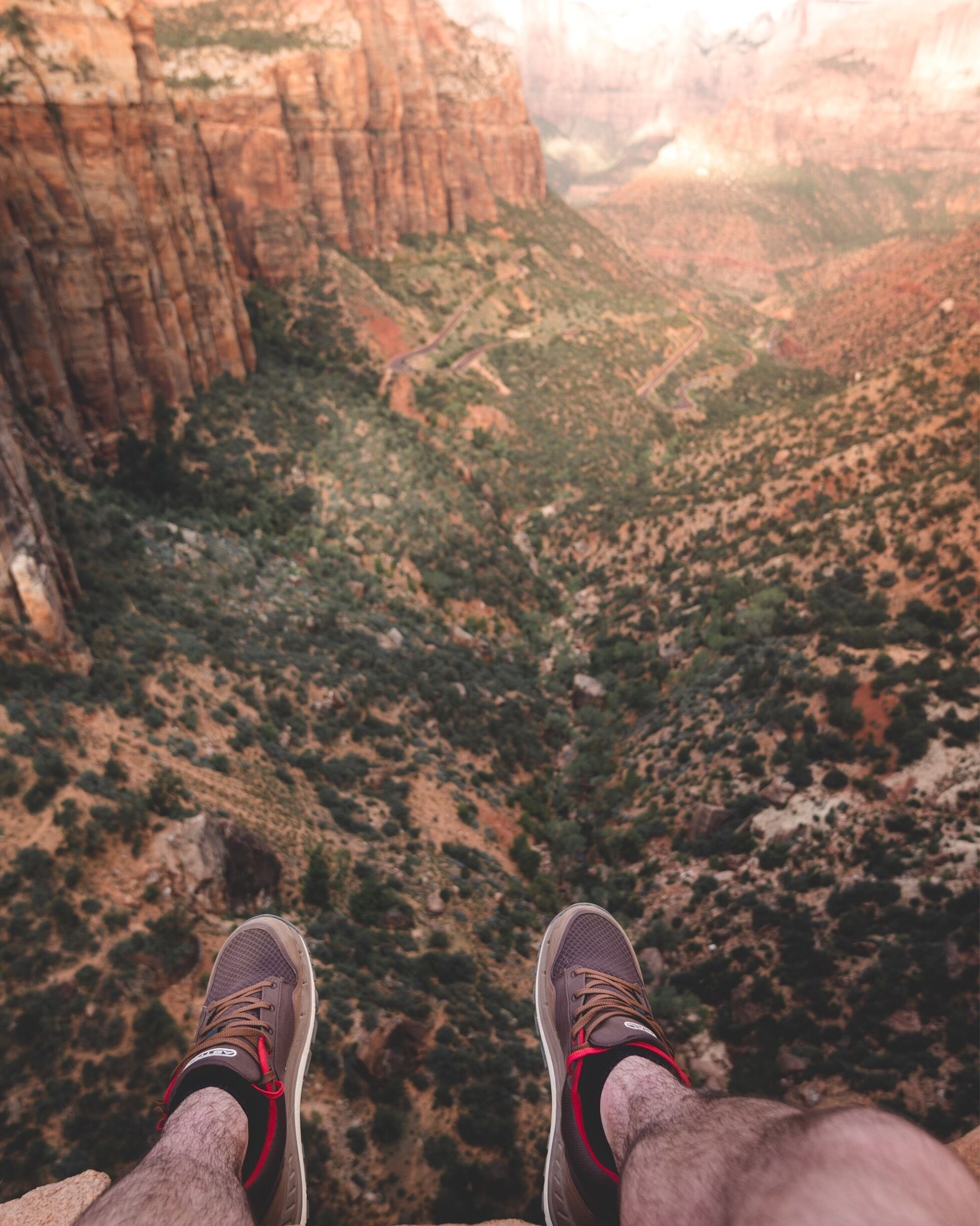 Observation point in Zion offers some incredible views, and I used it as a chance to overcome a fear of heights!

#goldenphotographycontest

#golden
