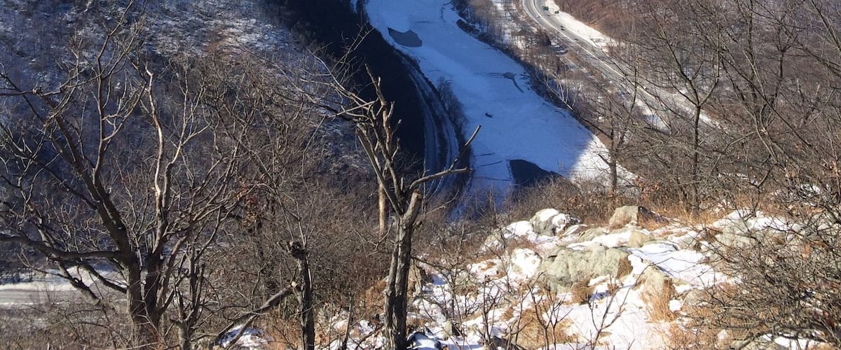 Delaware water gap January 15.
7 degrees
#hiking#outdoors
#hiking