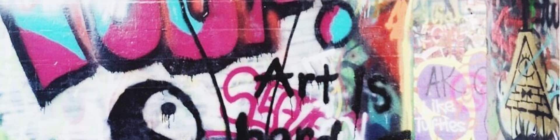 The paulinskill viaducts, is a reinforced railroad bridge and was the largest in the world when completed in 1910. Now abandoned, is covered top to bottom in graffiti. #abandoned #graffiti #bridge #streetart