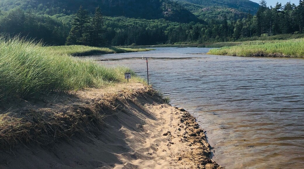 Beehive lagoon at sand beach