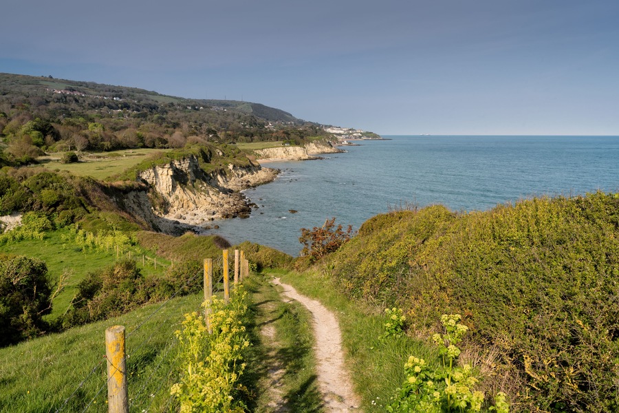Freshwater Bay, Isle of Wight, England; Shutterstock ID 625955066; Purchase Order: -