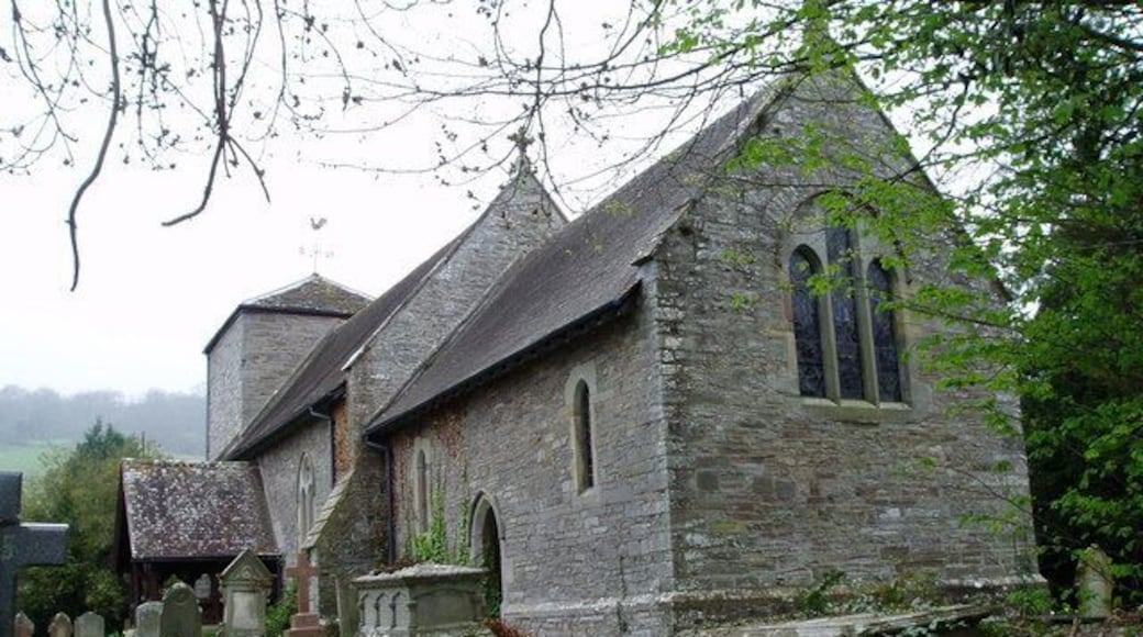 St Gwendoline's Church, Llyswen Rebuilt on Norman foundations in 1862, the only remains of the old church is a Norman font. http://www.wiz.to/llyswen/stgwendoline.htm