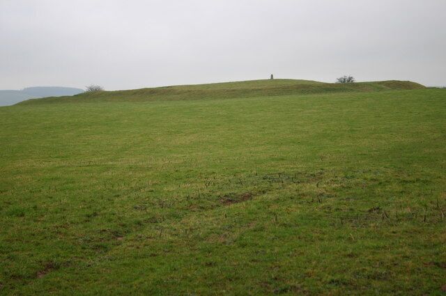 Twyn-y-Gaer Iron Age Hill Fort Twyn-y-Gaer Iron Age Hill Fort with trig point