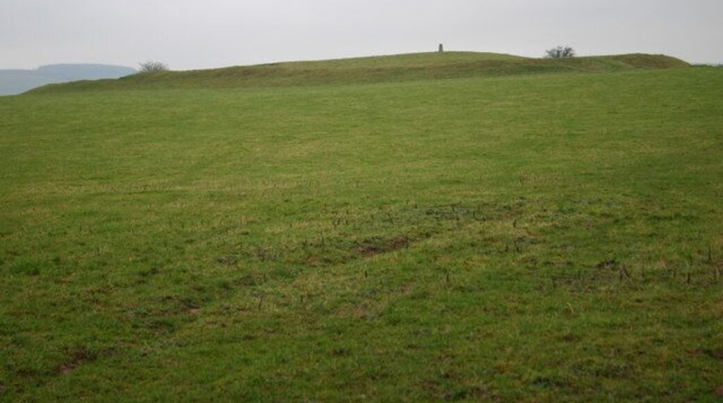 Twyn-y-Gaer Iron Age Hill Fort Twyn-y-Gaer Iron Age Hill Fort with trig point