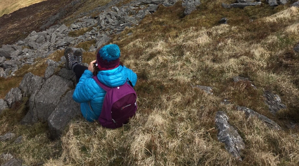 Just chillin on a mountain, like you do