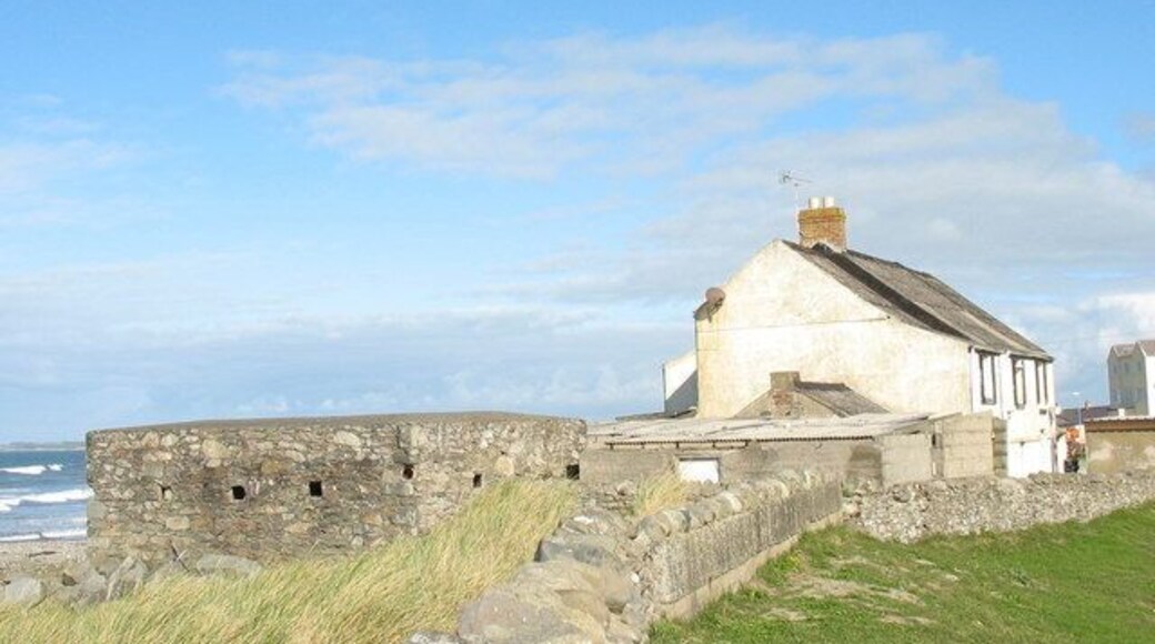 Pillbox on Dinas Dinlle Beach