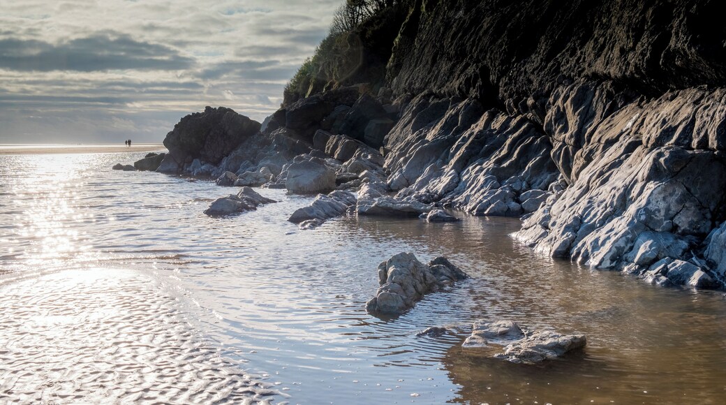 The end of a lovely day as the sun starts to set...