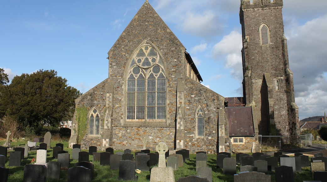 St David's Church, Caerfyrddin (Carmarthen), North Wales.