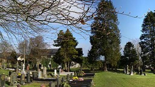 Church The Church of St.Mary Magdalene St.Clears. Looking North.